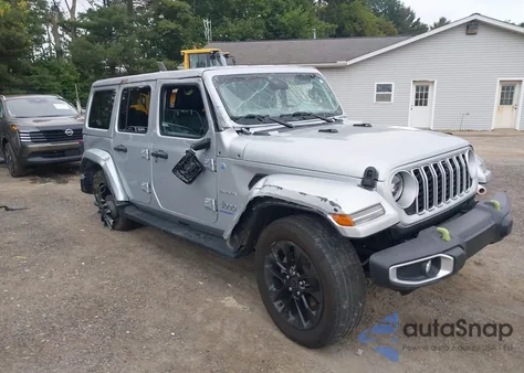 2024 Jeep Wrangler 4Xe Sahara 4Xe from USA, damaged, VIN 1C4RJXP64RW148427